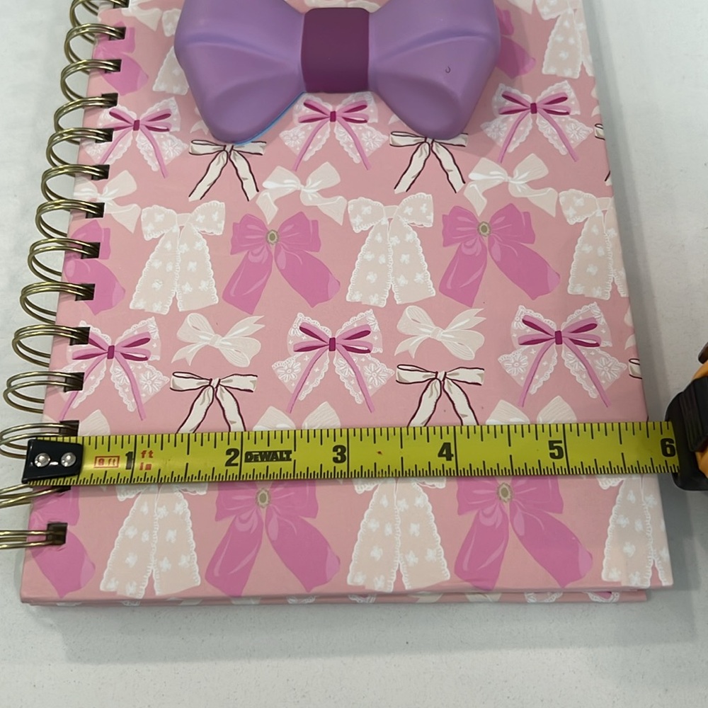 🎀Cute.🎀 BOW NOTEBOOK🎀 - Picture 13 of 16